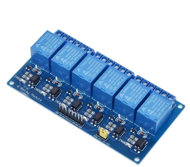 5V relay module 6 channels