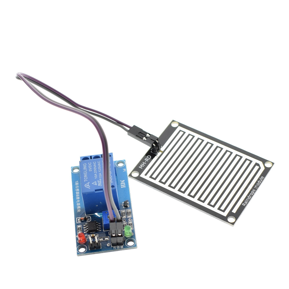 Rain Water Sensor Module + DC 5V 12V Relay