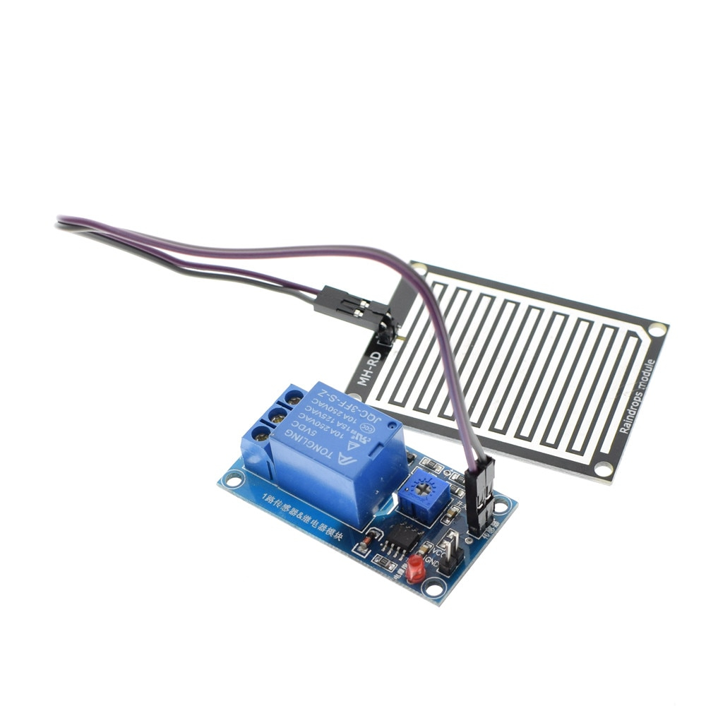 Rain Water Sensor Module + DC 5V 12V Relay