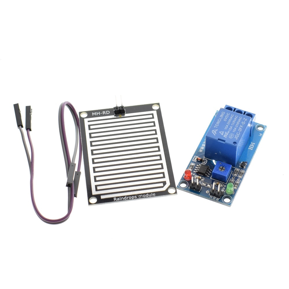 Rain Water Sensor Module + DC 5V 12V Relay