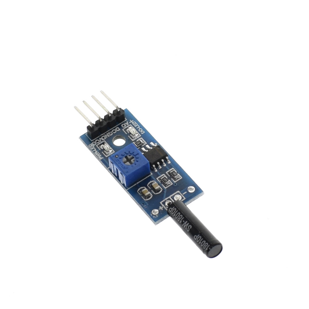 Vibration Sensor Module Normally Opened Type SW18010P Vibration switch alarm sensor module for Arduino