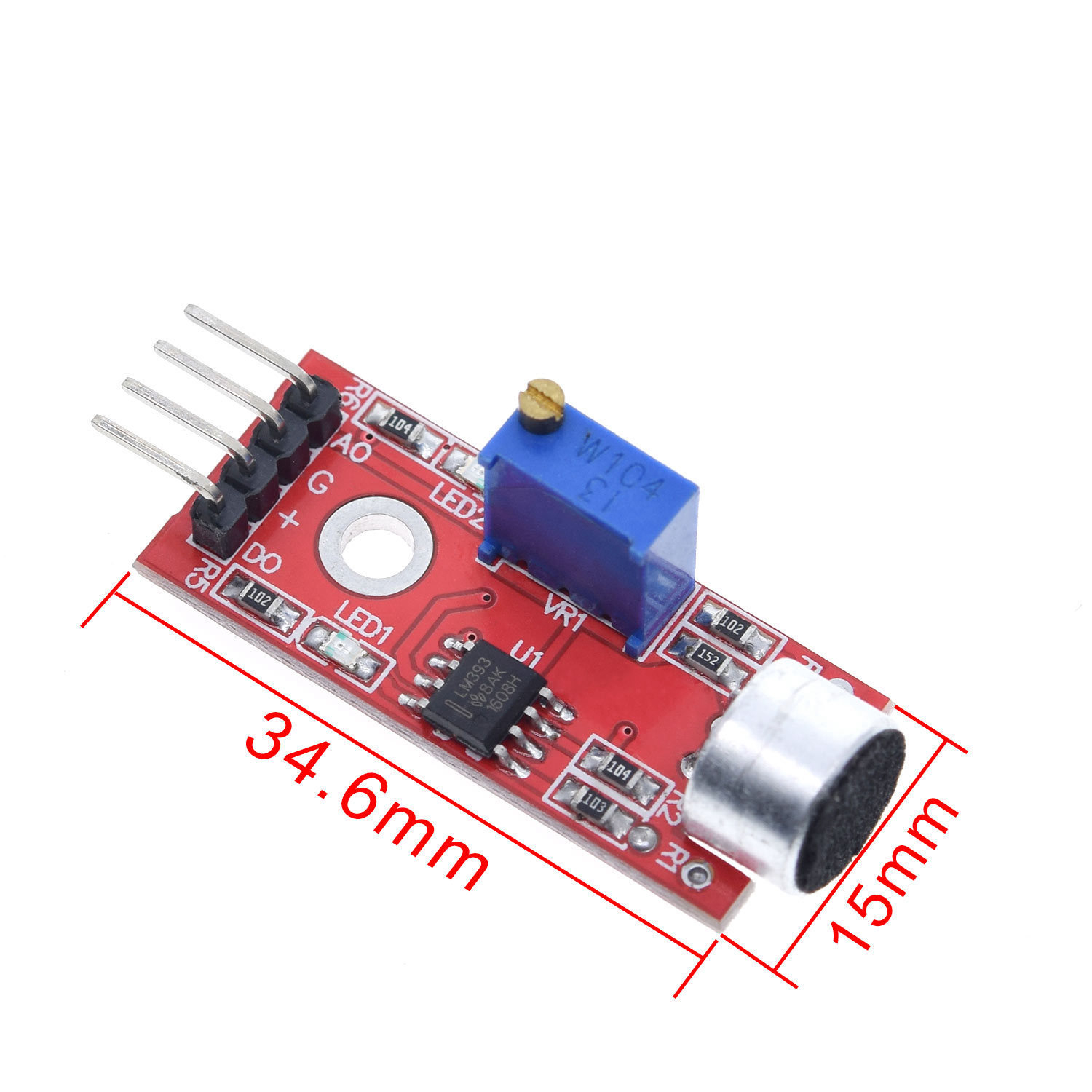 Voice Sound Detection Sensor Module