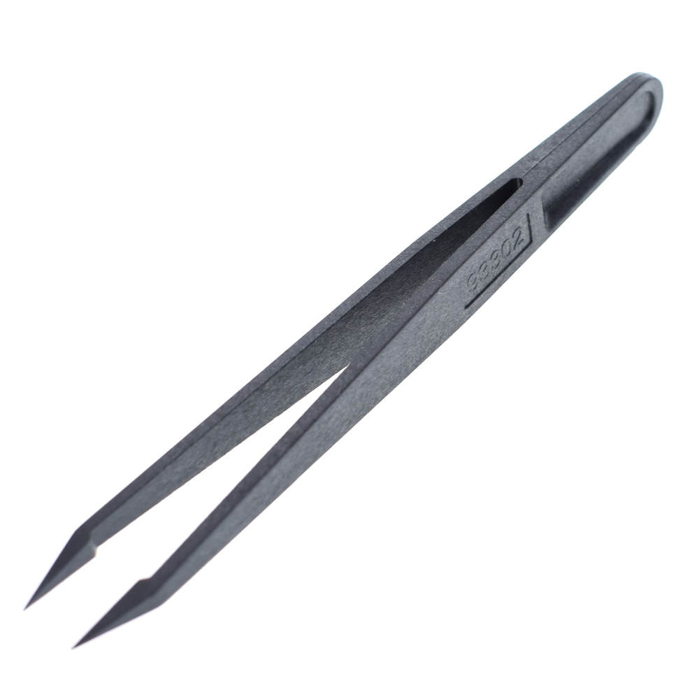 Anti-static Electronic Tweezers Kit ESD Plastic Forceps PCB Repair Hand Tools Set