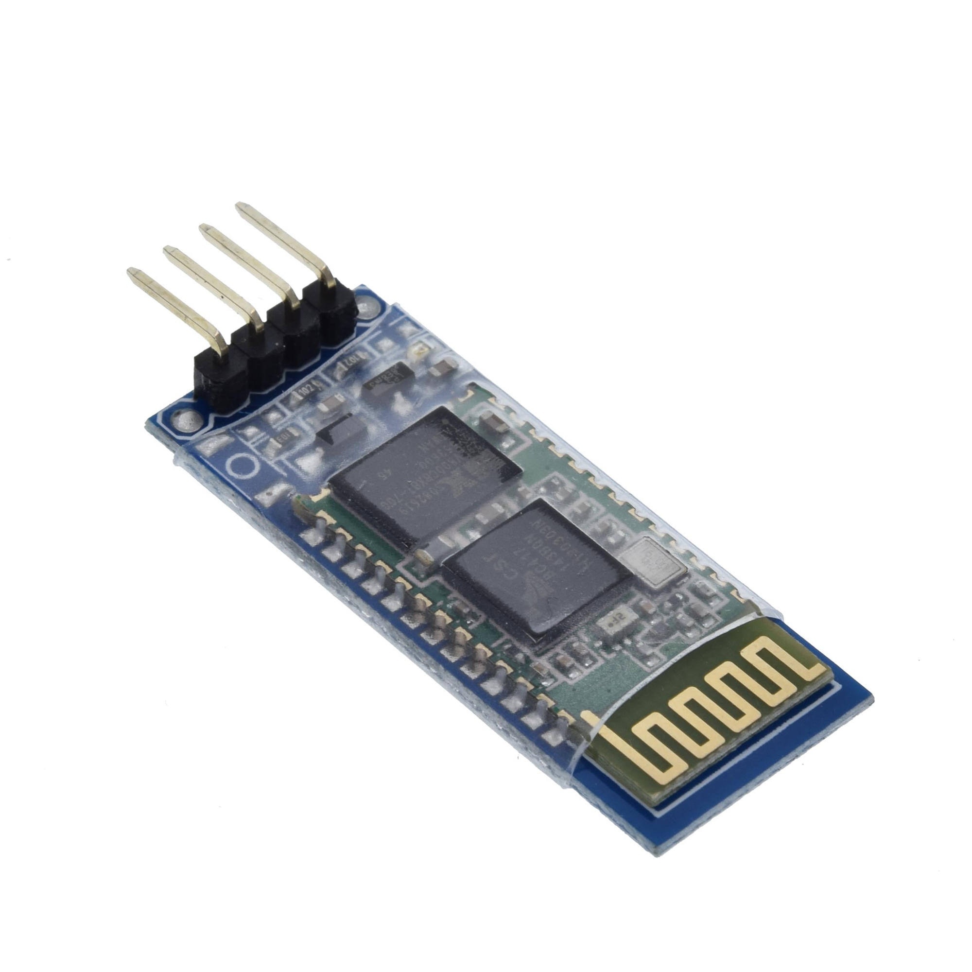 1PCS HC06 HC-06 Wireless Serial 4 Pin RF Transceiver RS232 TTL Bluetooth Module Plug-in for arduino