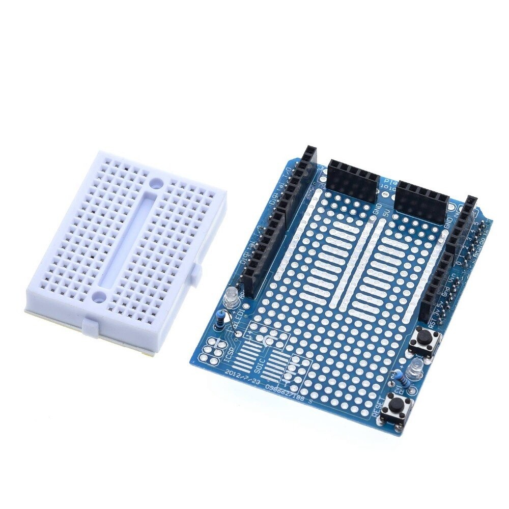 UNO ProtoShield prototype expansion board with SYB-170 mini breadboard based For ARDUINO UNO ProtoShield