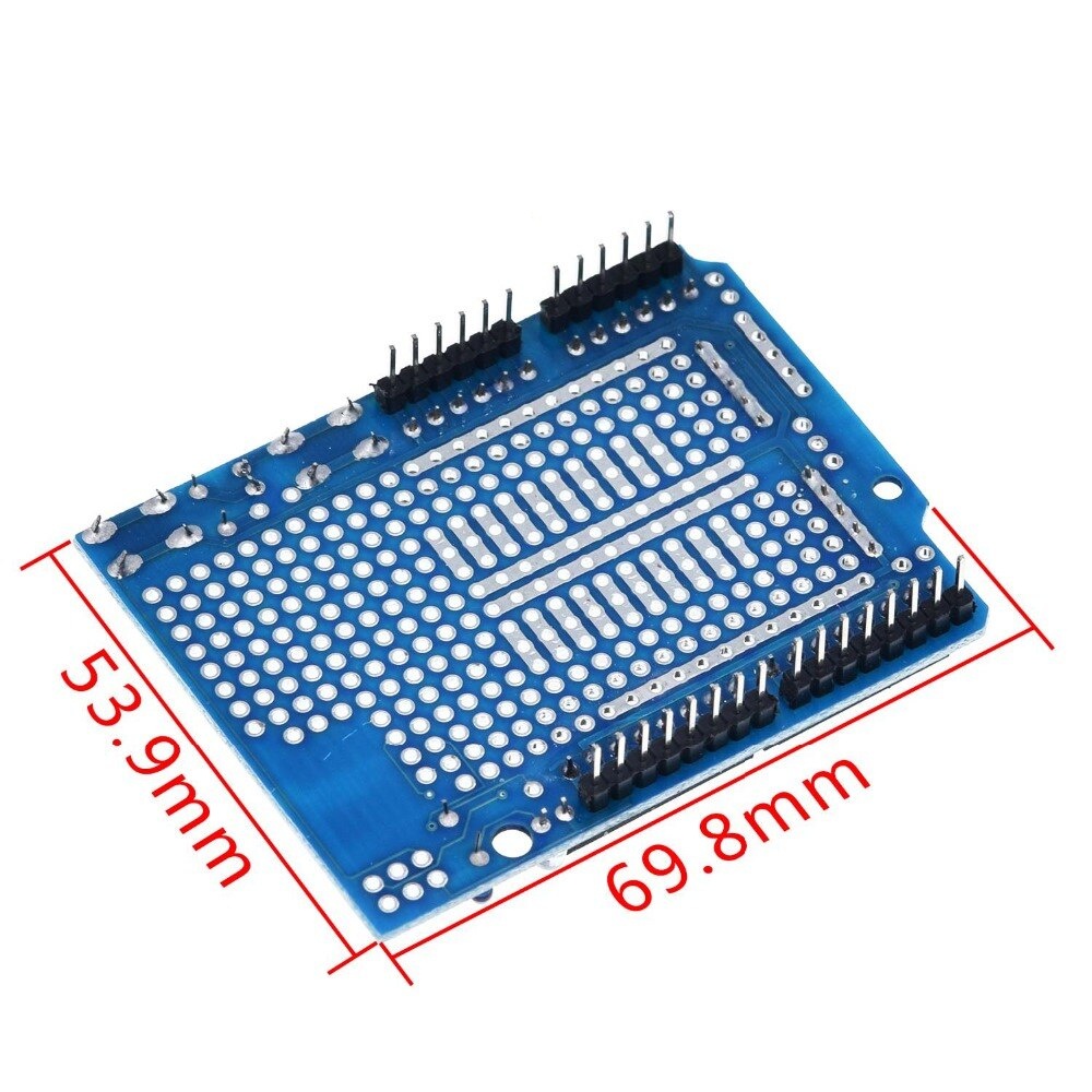 UNO ProtoShield prototype expansion board with SYB-170 mini breadboard based For ARDUINO UNO ProtoShield