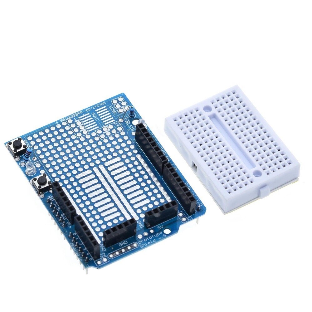 UNO ProtoShield prototype expansion board with SYB-170 mini breadboard based For ARDUINO UNO ProtoShield
