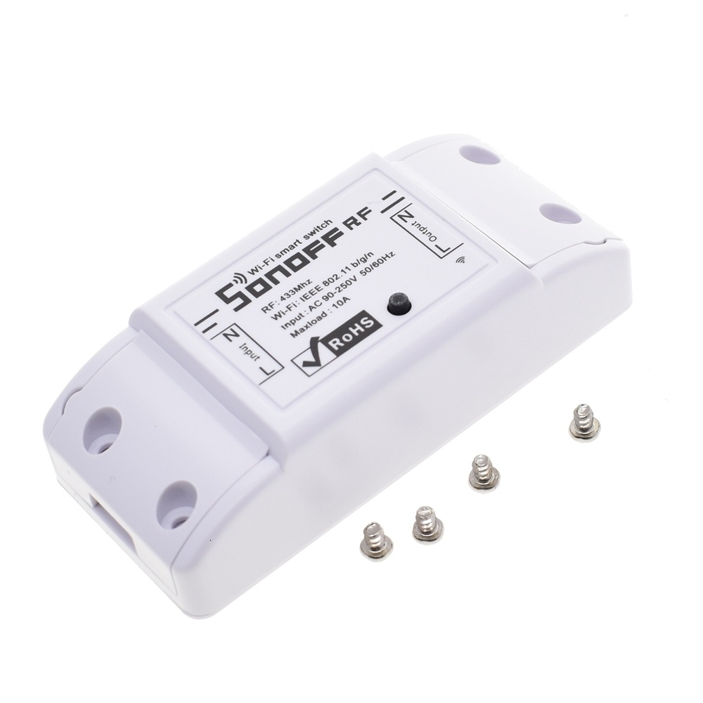 Sonoff RF WiFi Smart Switch Interruptor 433Mhz RF Receiver Intelligent Remote Wireless Control For Smart Home Wi-fi Light Switch