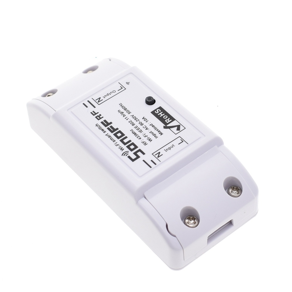 Sonoff RF WiFi Smart Switch Interruptor 433Mhz RF Receiver Intelligent Remote Wireless Control For Smart Home Wi-fi Light Switch