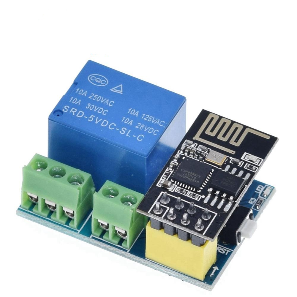 ESP8266 5V WiFi relay module DS18B20 DHT11 RGB LED Controller Things smart home remote control switch phone APP ESP-01S