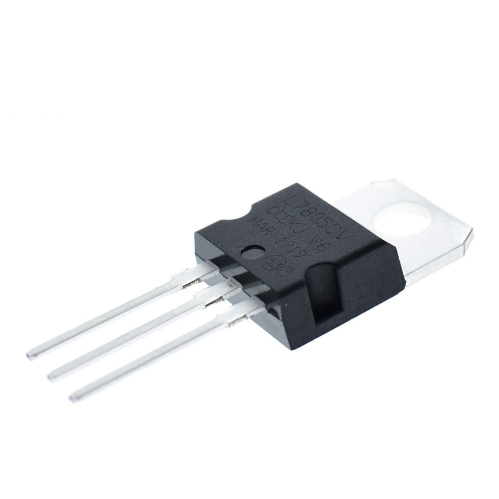 New L7805CV voltage regulator TO-220 L7805 7805 5V POSITIVE VOLTAGE REGULATORS