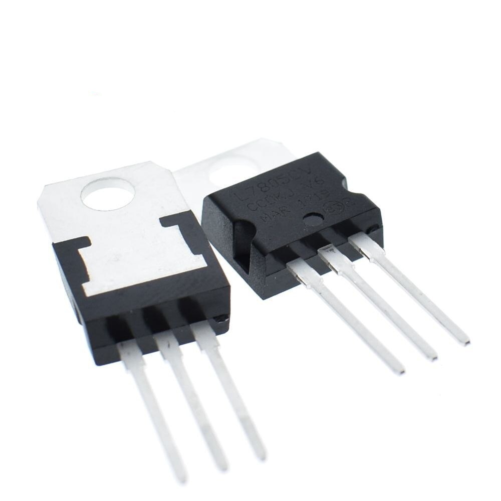 New L7805CV voltage regulator TO-220 L7805 7805 5V POSITIVE VOLTAGE REGULATORS