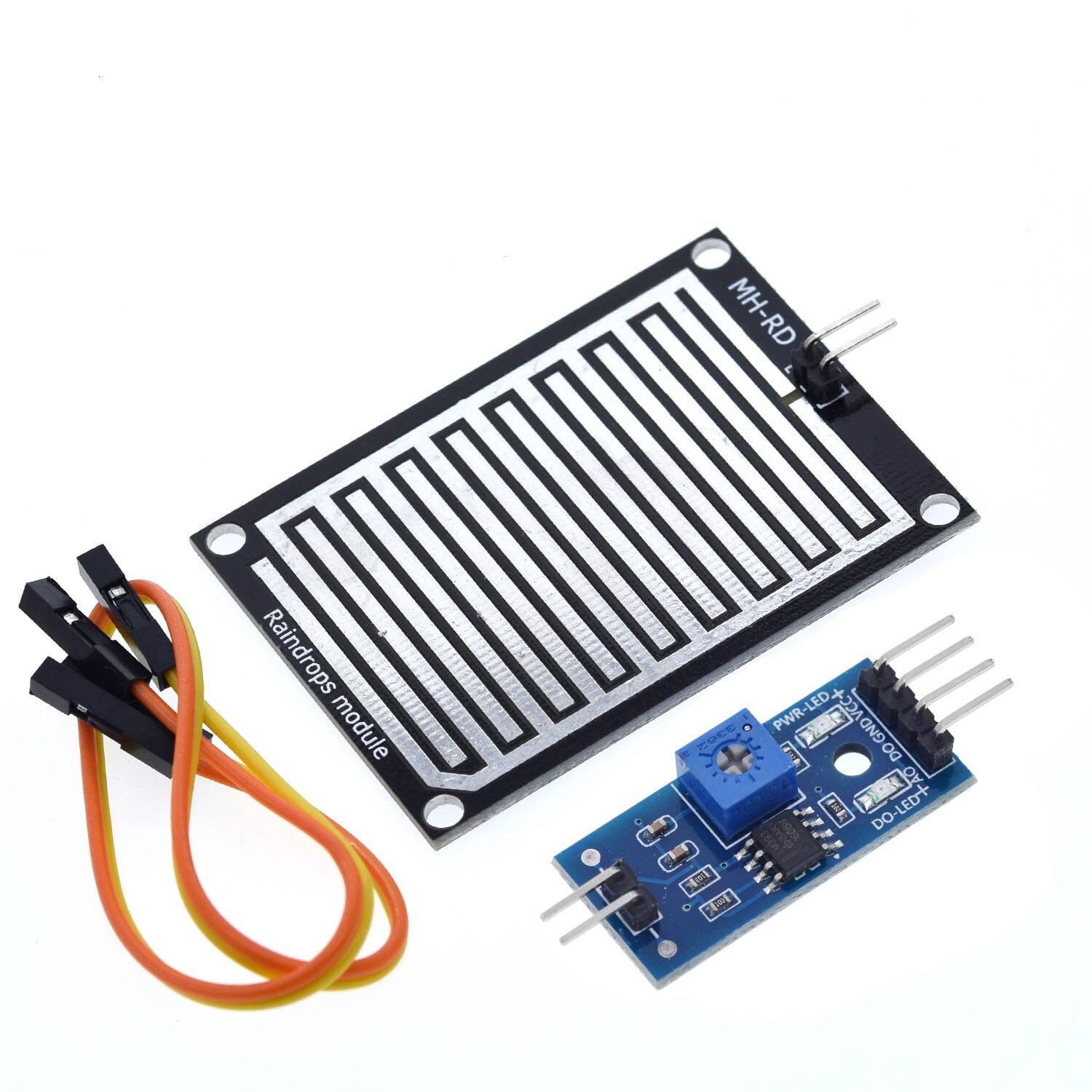 Snow/Raindrops Detection Sensor Module Rain Weather Module Humidity For Arduino