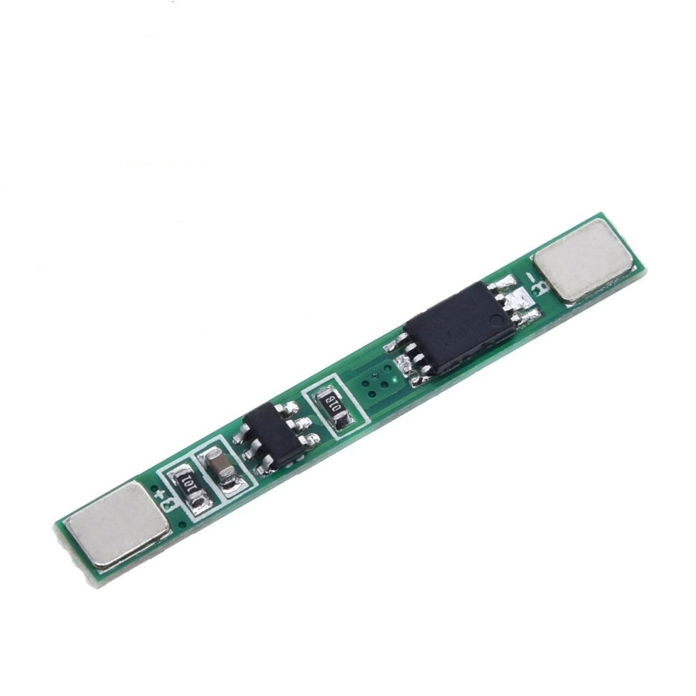 1S 3.7V 3A li-ion BMS PCM battery protection board pcm for 18650 lithium ion li battery