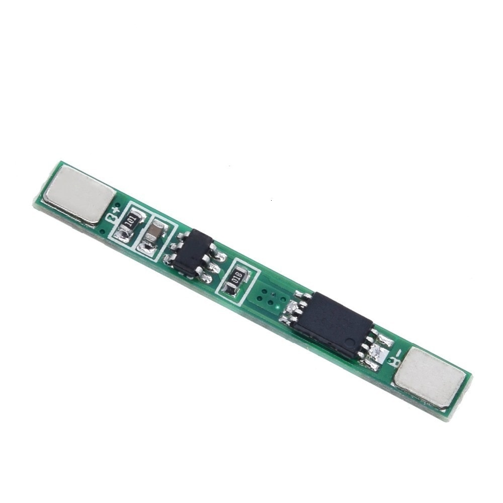 1S 3.7V 3A li-ion BMS PCM battery protection board pcm for 18650 lithium ion li battery