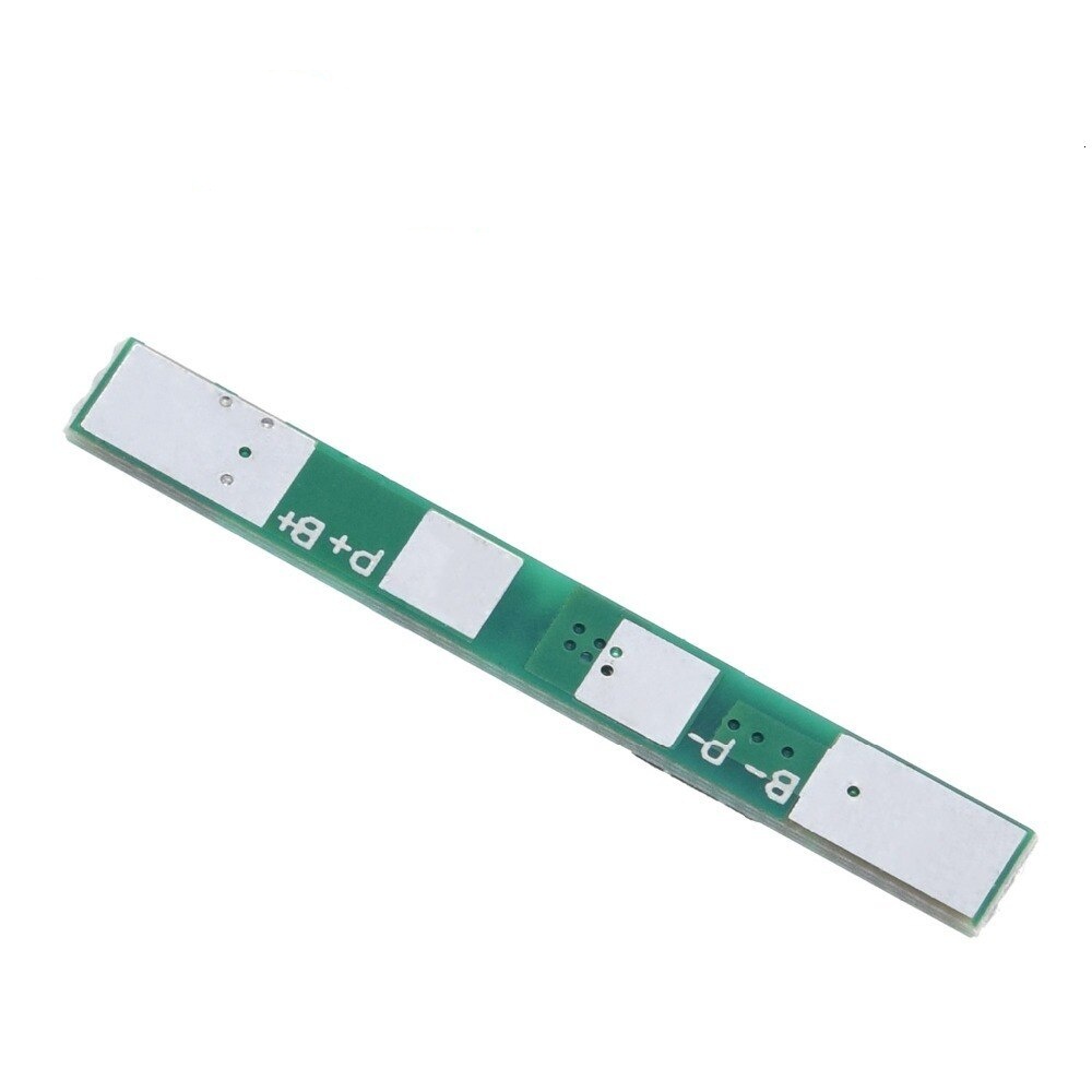 1S 3.7V 3A li-ion BMS PCM battery protection board pcm for 18650 lithium ion li battery