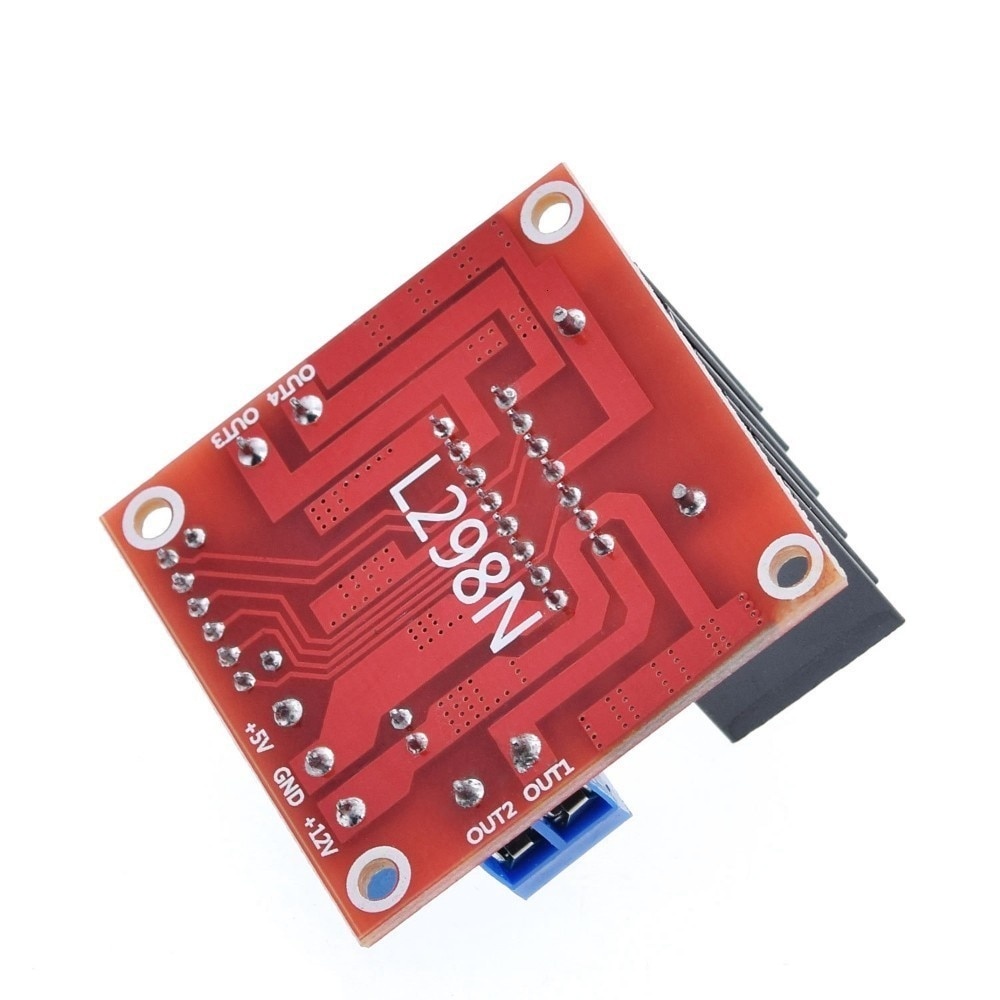 New Dual H Bridge DC Stepper Motor Drive Controller Board Module L298N for Arduino smart car robot