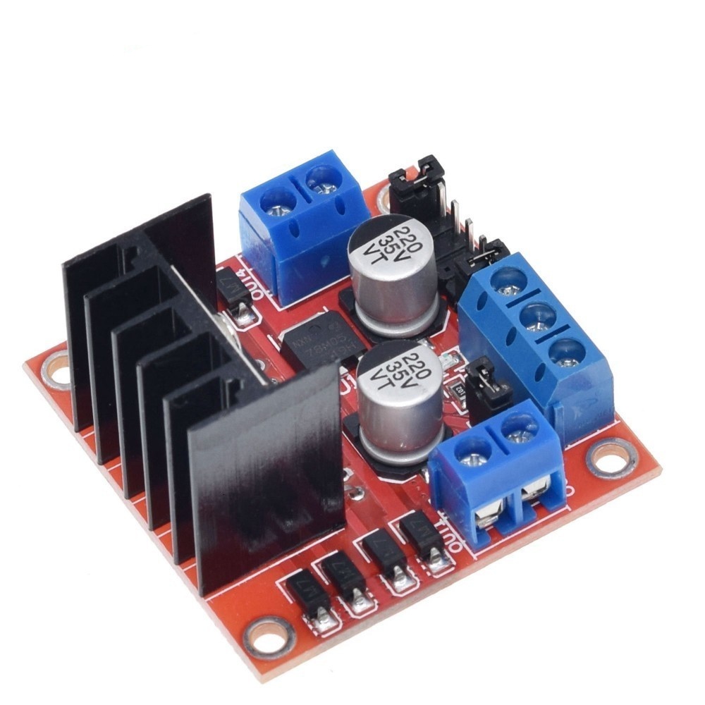New Dual H Bridge DC Stepper Motor Drive Controller Board Module L298N for Arduino smart car robot