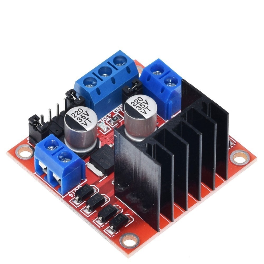 New Dual H Bridge DC Stepper Motor Drive Controller Board Module L298N for Arduino smart car robot