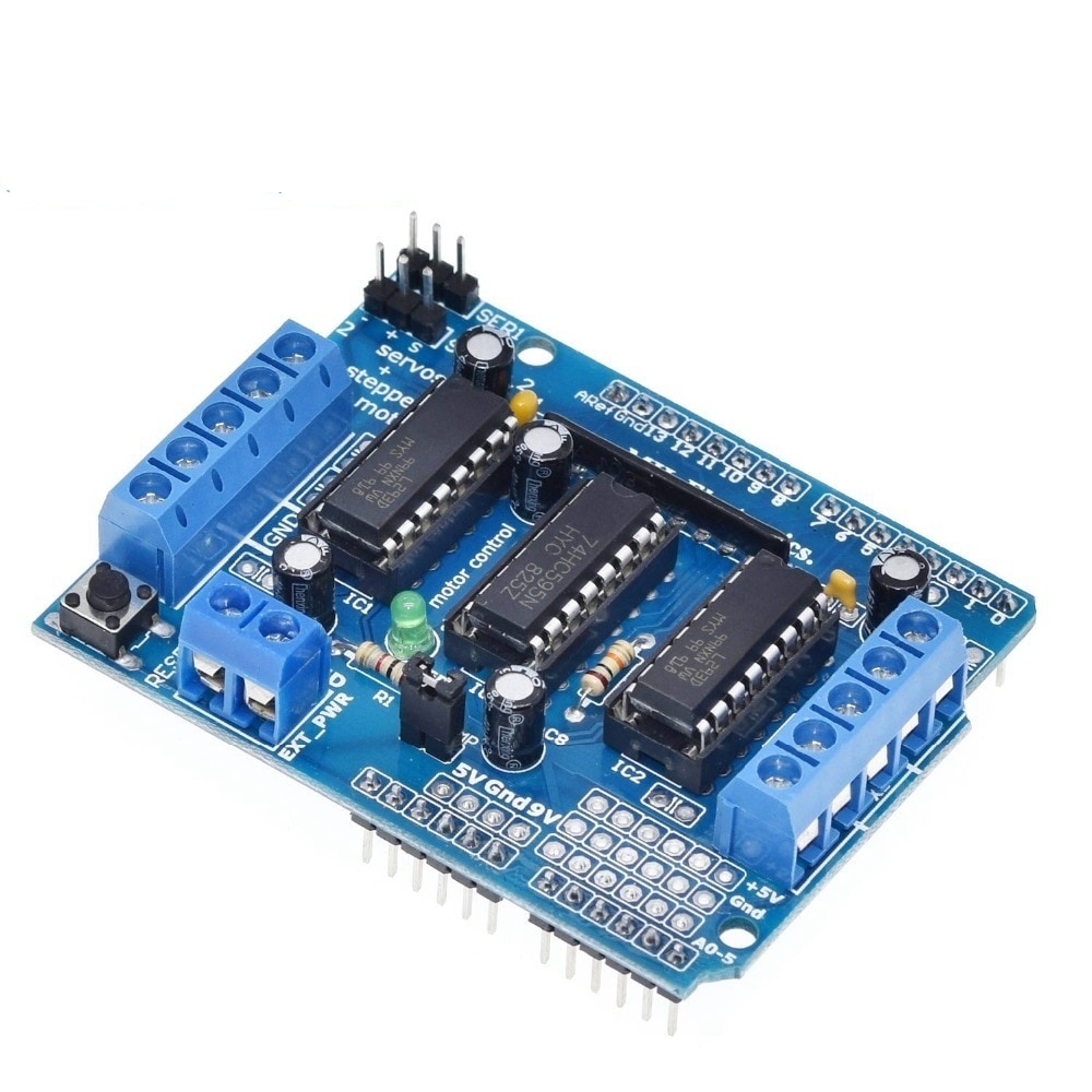 L293D Motor Drive Shield dual for Arduino , Motor drive expansion board motor control shield