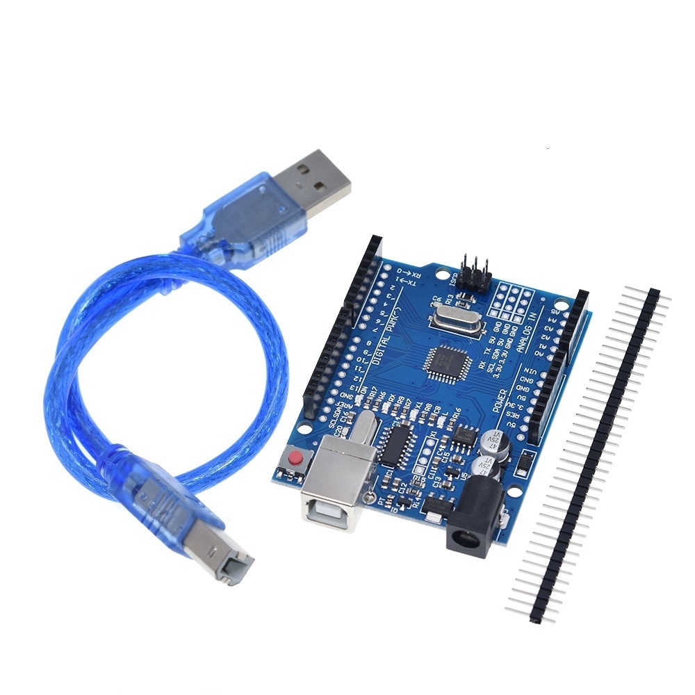 UNO R3 Development Board ATmega328P CH340 CH340G For Arduino UNO R3 With Straight Pin Header with Cable