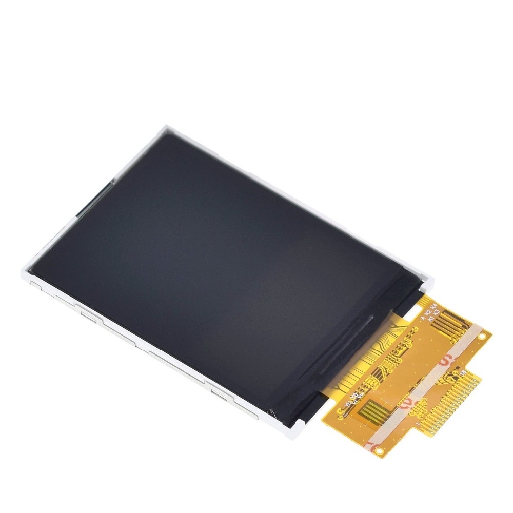 2.4" 2.4 inch 240x320 SPI TFT LCD Serial Port Module 5V/3.3V PCB Adapter Micro SD Card ILI9341 LCD Display White LED for arduino