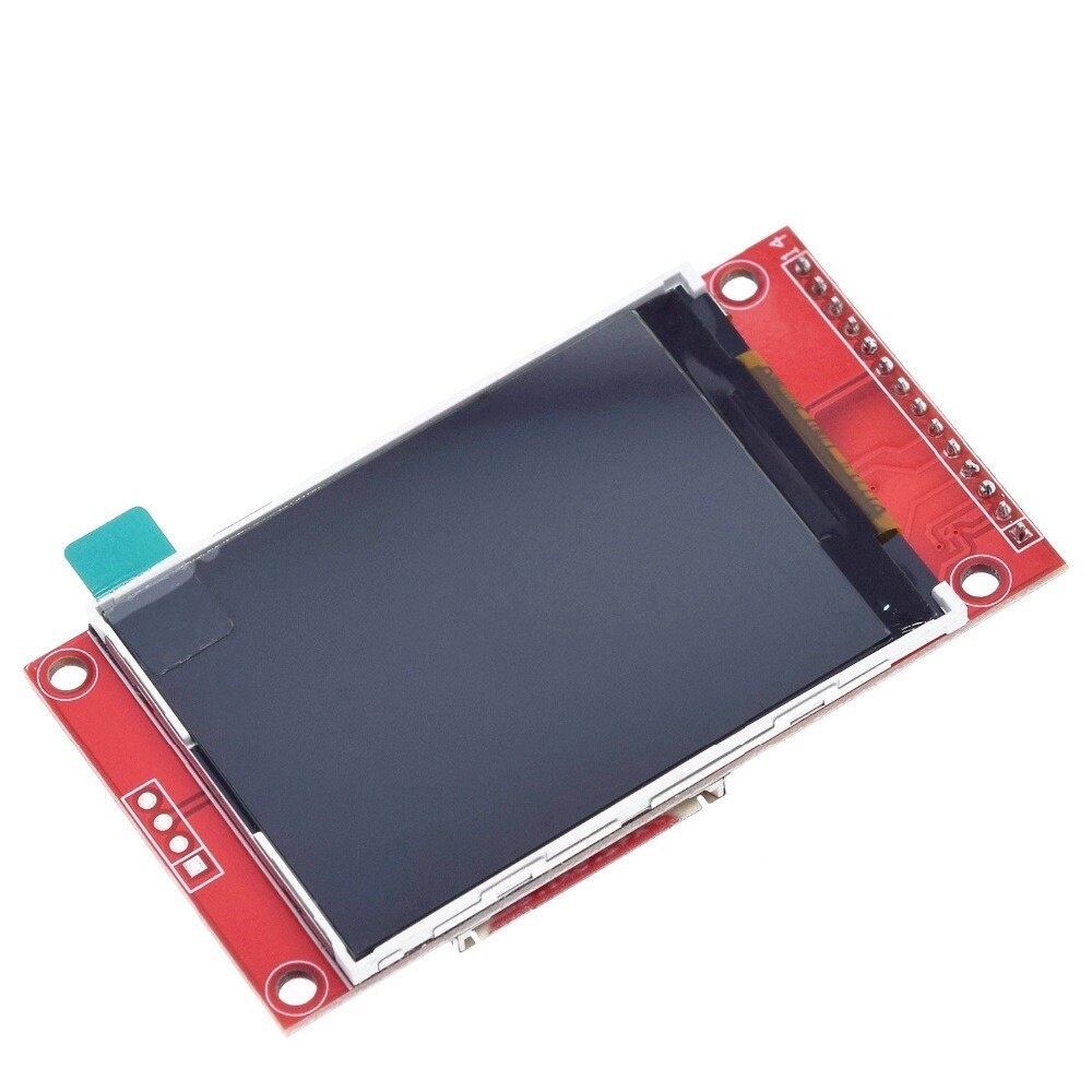 2.4" 2.4 inch 240x320 SPI TFT LCD Serial Port Module 5V/3.3V PCB Adapter Micro SD Card ILI9341 LCD Display White LED for arduino