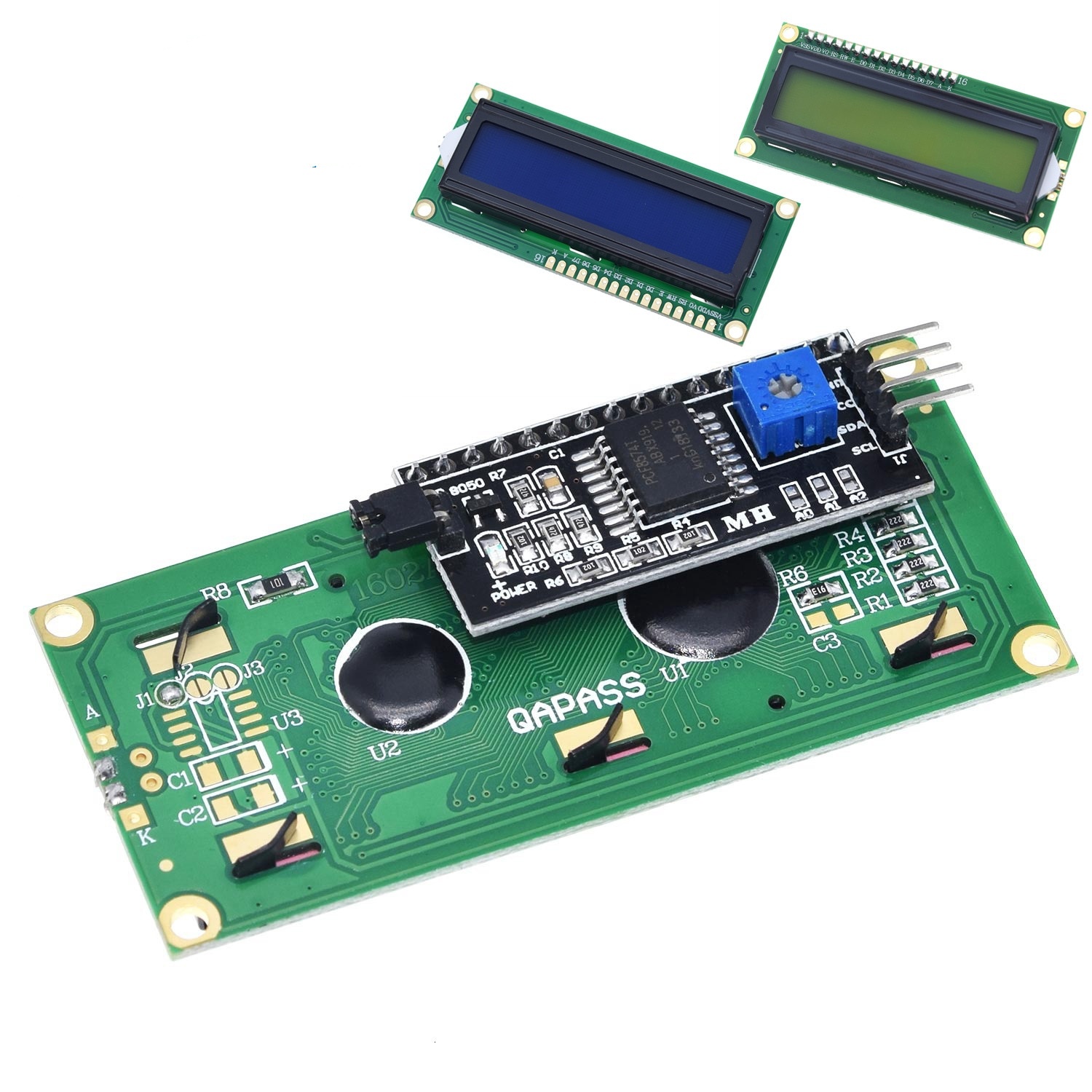 LCD module Blue Green screen IIC/I2C 1602 for arduino 1602 LCD UNO r3 mega2560 LCD1602