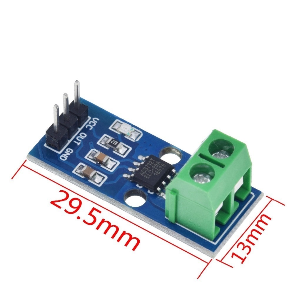 ACS712 5A 20A 30A Range Hall Current Sensor Module ACS712 Module For Arduino 5A 20A 30A