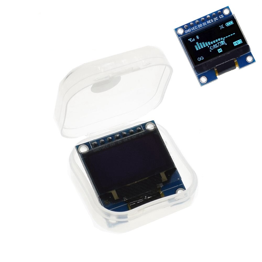 0.96 inch OLED White Blue Display Module Yellow Blue color 128X64 OLED I2C IIC SPI 7pin Driver Chip SSD1306 for arduino (7Pin)