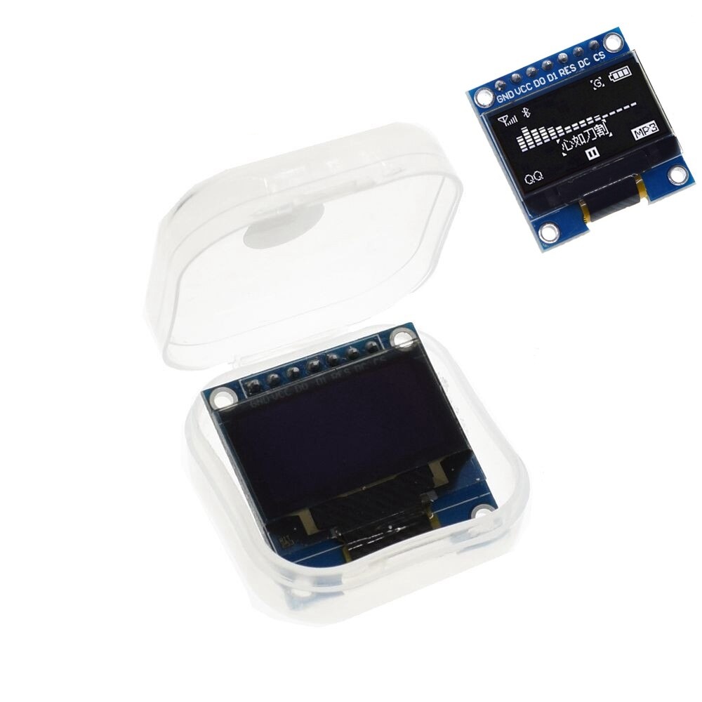 0.96 inch OLED White Blue Display Module Yellow Blue color 128X64 OLED I2C IIC SPI 7pin Driver Chip SSD1306 for arduino (7Pin)
