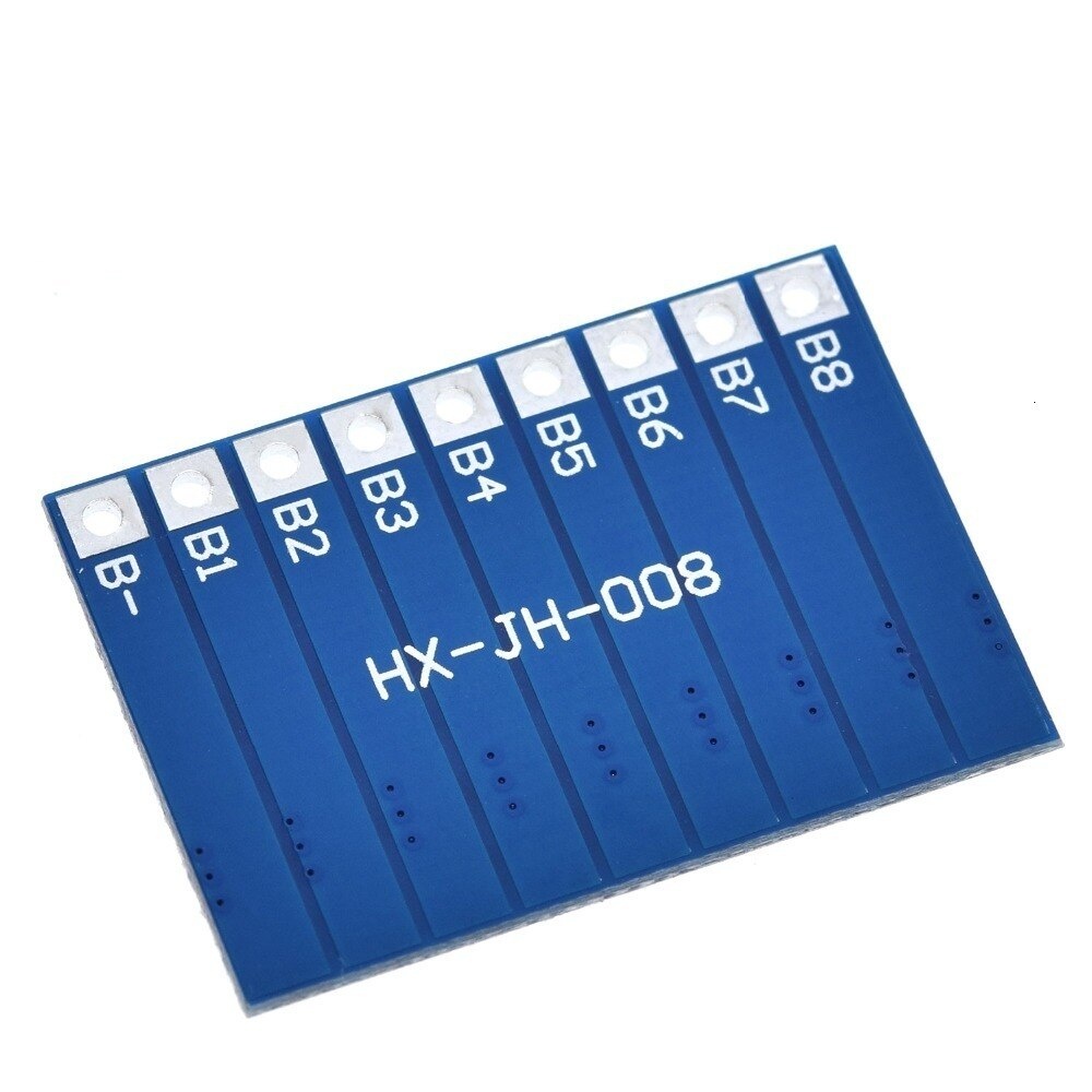 8S 4.2v li-ion balancer board 18650 li-ion balancing full charge battery balance board