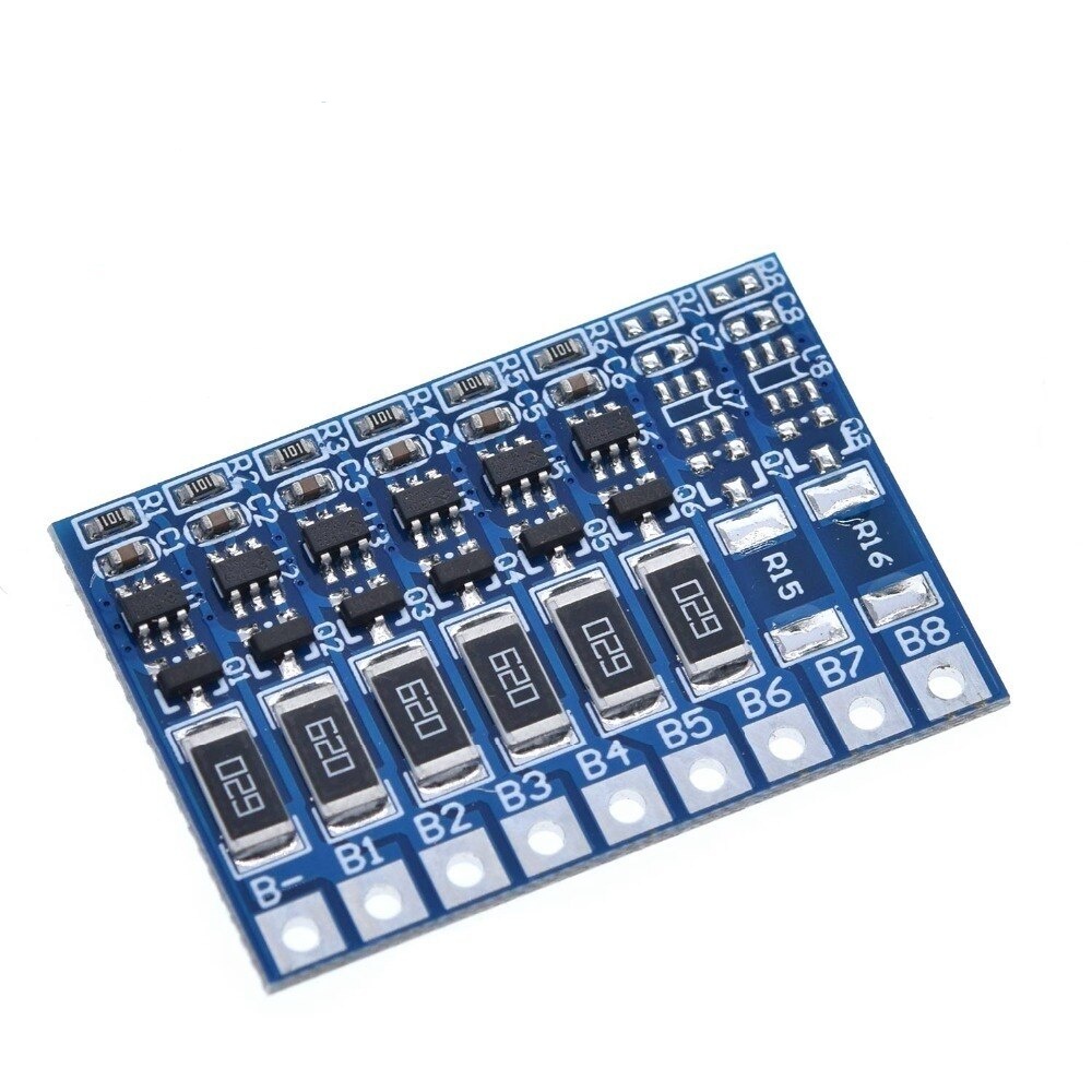 6S 4.2v li-ion balancer board 18650 li-ion balncing full charge battery balance board
