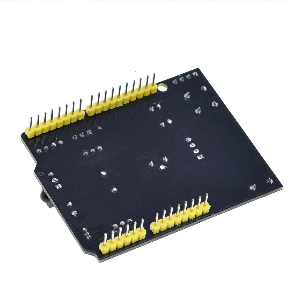 DHT11 LM35 Temperature Humidity Sensor Multifunction Expansion Board Adapter For Arduino UNO R3 RGB LED IR Receiver Buzzer I2C