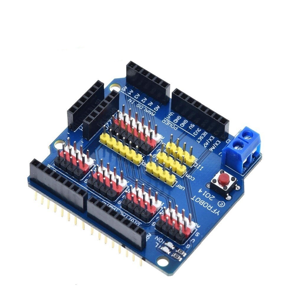 V5 Sensor Shield Expansion Board Shield For Arduino UNO R3 V5.0 Electronic Module Sensor Shield V5 expansion board