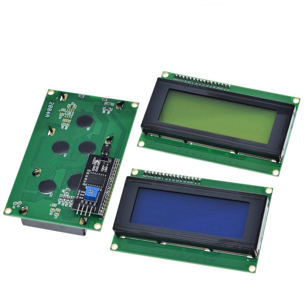 LCD2004+I2C 2004 20x4 2004A Blue/Green screen HD44780 Character LCD /w IIC/I2C Serial Interface Adapter Module For Arduino