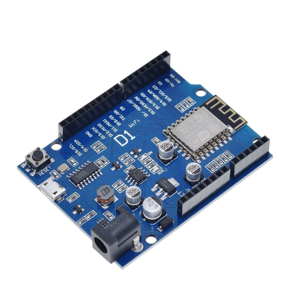 ESP-12F WeMos D1 WiFi uno based ESP8266 shield for arduino Compatible IDE