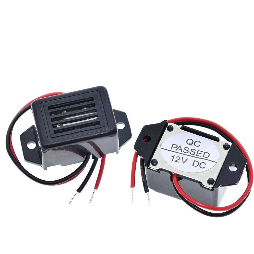 Alarm Buzzer DC 12V 85dB Mini Electronic Alarm Buzzers Constant Tone