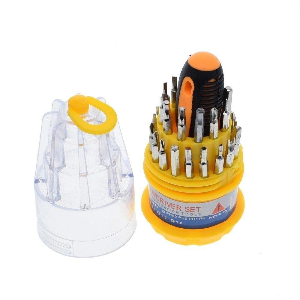 High quality carbon steel pagoda multi-function 31-in-1 batch of manual screwdriver combination tool Screwdriver tool set sale