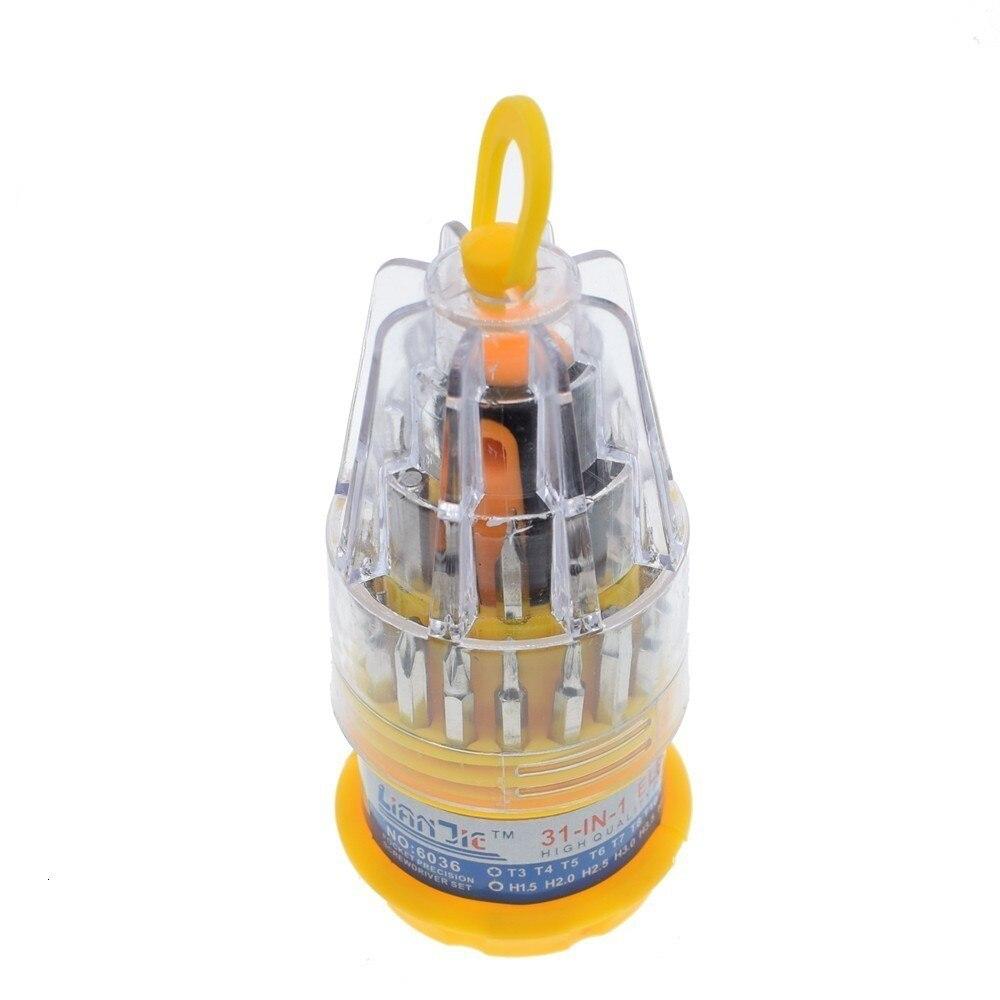 High quality carbon steel pagoda multi-function 31-in-1 batch of manual screwdriver combination tool Screwdriver tool set sale