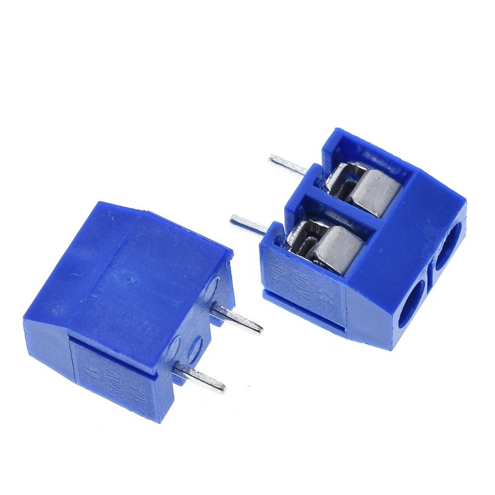 5.08-301-2P 301-2P  2 Pin Screw Terminal Block Connector 5mm Pitch