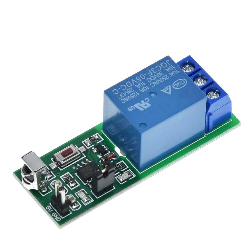IR 1 Channel Infrared Receiver Driving Switch Relay Driver Module Board 5V + Active Remote Controller