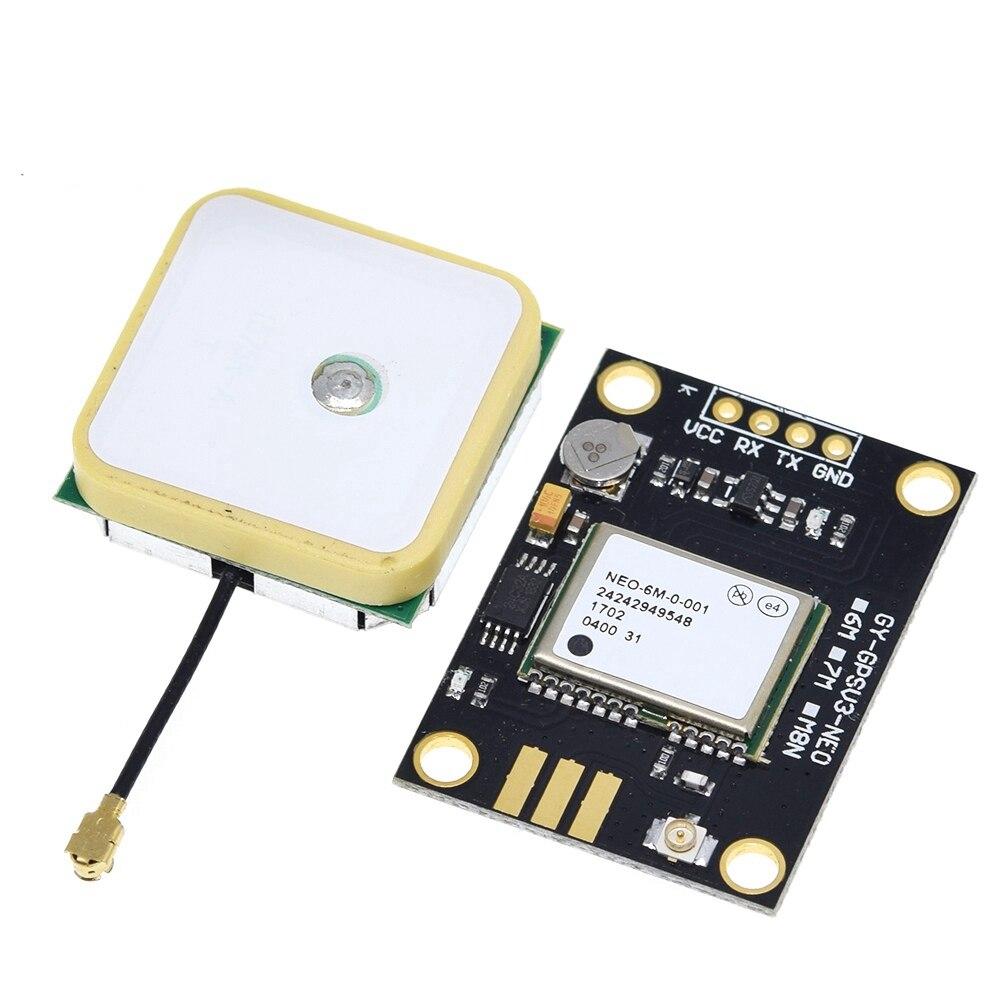 GY-NEO6MV2 new NEO-6M GPS Module NEO6MV2 with Flight Control EEPROM MWC APM2.5 large antenna for arduino