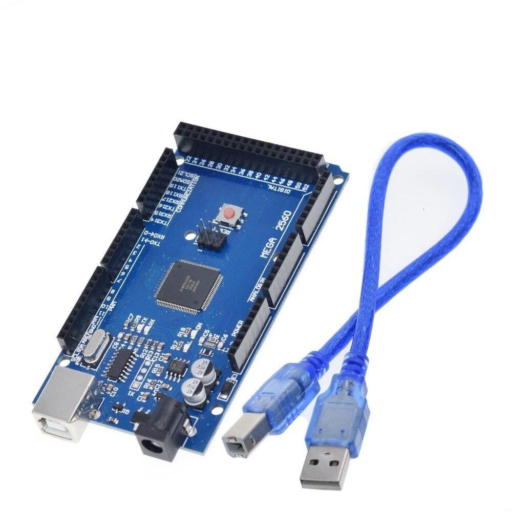 MEGA2560 MEGA 2560 R3 (ATmega2560-16AU CH340G) AVR USB board Development board MEGA2560 for arduino