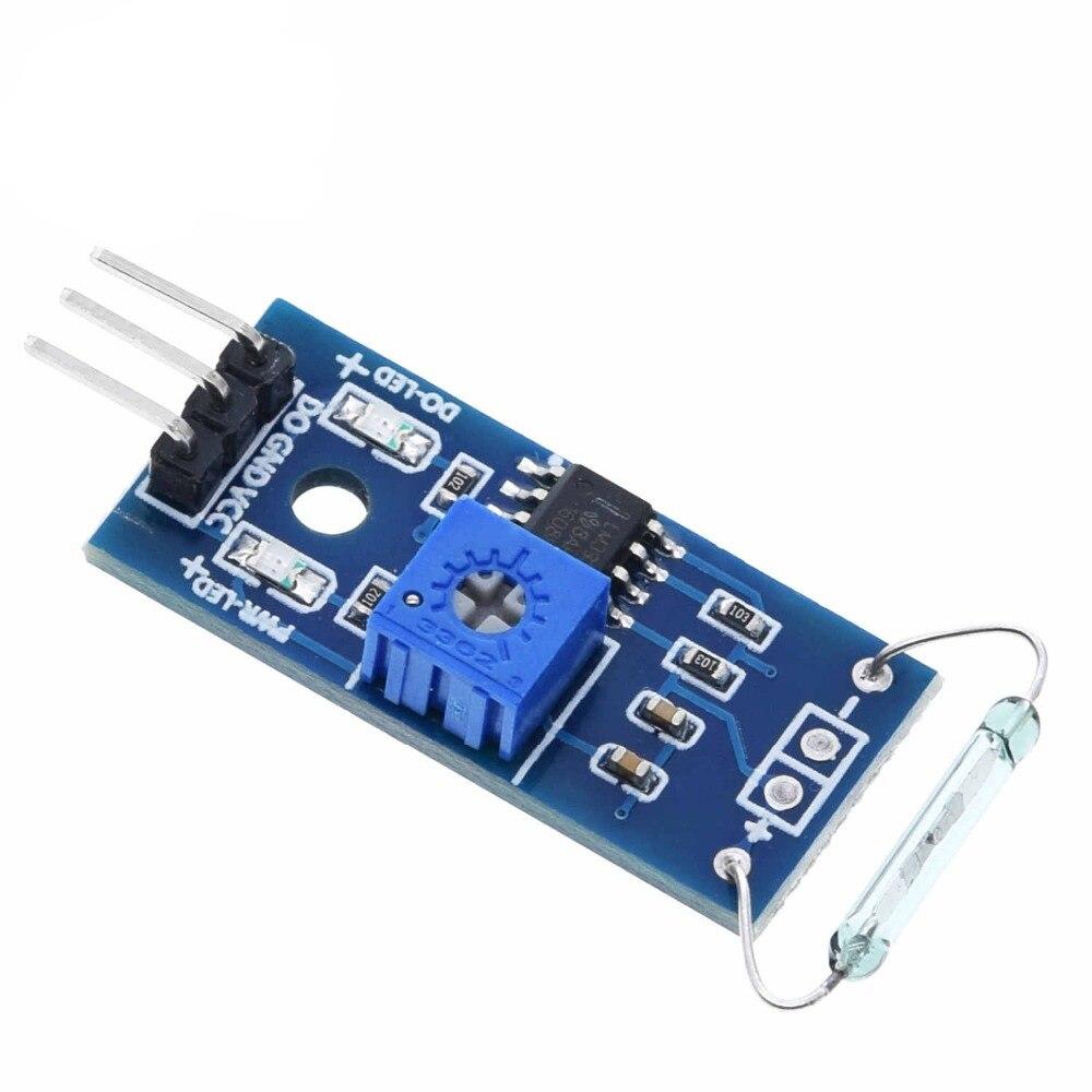 Reed Sensor Module Magnetron Module Reed Switch Magnetic Switch for arduino Diy Kit