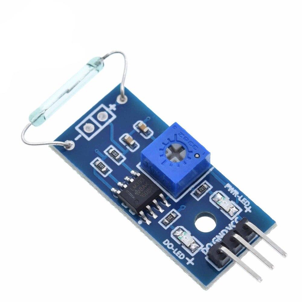 Reed Sensor Module Magnetron Module Reed Switch Magnetic Switch for arduino Diy Kit