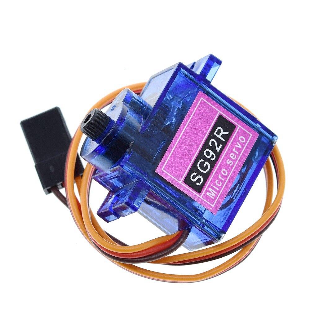 SG92R 2.5KG Micro 9g Servo Nylon Carbon fiber Gears Replace SG90 For RC Model Aeromodelling Helicopter Parts