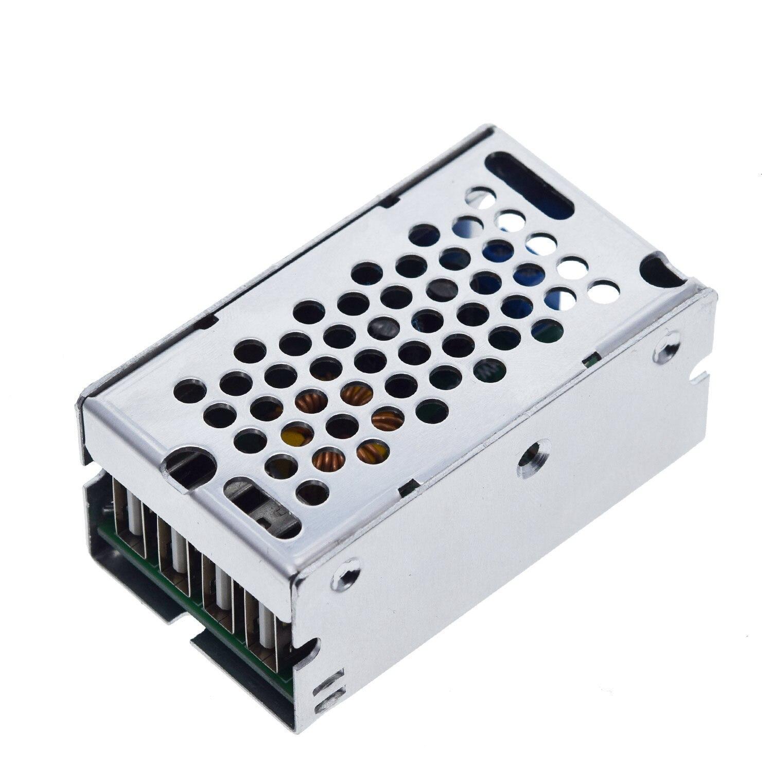 DC-DC 9V 12V 24V 36V To 5V Step Down Board 5A 4 USB Output Buck Converter Power Supply Module with Aluminum Shell For Phones