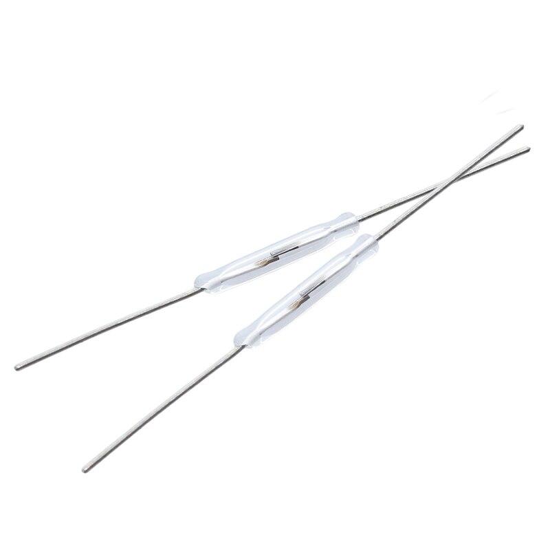 1pc N/O Reed switch Magnetic Switch 2 * 14mm Normally Open Magnetic Induction switch For Arduino