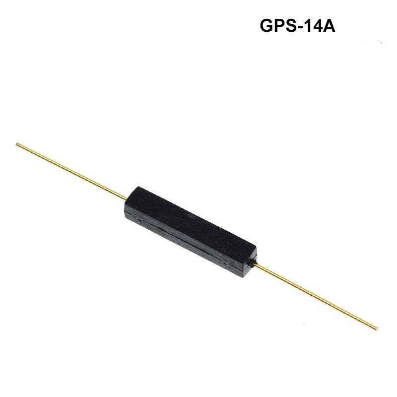 1pc Reed Switch Plastic Type GPS-14B GPS-14A 2 * 14 Anti- Vibration Damage Magnetic Switch NC Gerkon Normally Closed/opened
